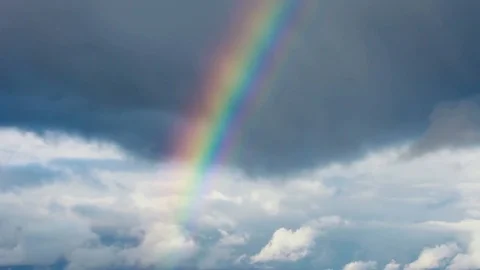 Rainbow, Lake Superior, Michigan Stock Footage