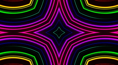 Rainbow Led background 18 Stock Footage 52295657