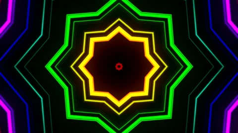 Rainbow Led background 2 Stock Footage 52792420