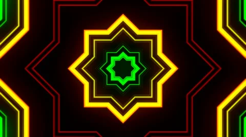 Rainbow Led background 22 Stock Footage 52295726