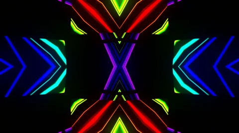 Rainbow Led background 48 Stock Footage 52296277