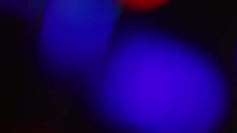 Rainbow Lens Flare and Soft Bokeh Reflections on Black Background Stock-Footage 345089961