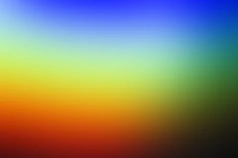 Rainbow light, blurry glow. Abstraction Stock Illustration