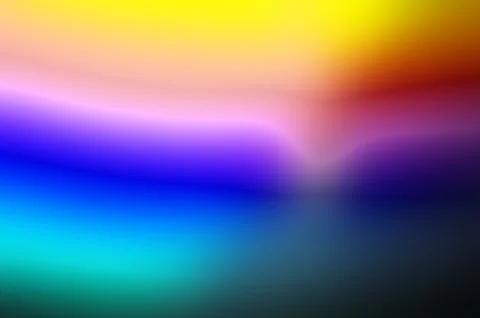 Rainbow light, blurry glow. Abstraction Stock Illustration