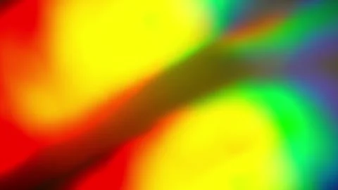 Rainbow light flares glare overlay on a dark background. Optical Crystal Prism Stock Footage 288790542