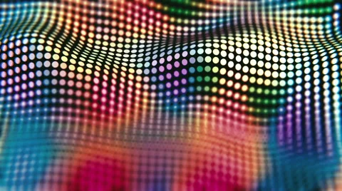 Rainbow Light Flow Landscape 库存影片 45197044