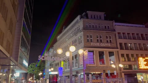 Rainbow Light Installation (SDR Version) Stockbeeldmateriaal 312789623