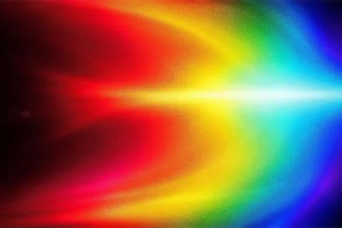Rainbow light refraction abstract pattern 库存插图