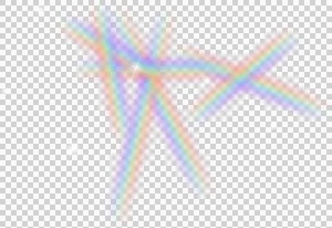 Rainbow light refraction effect. Prism spectrum flare. Colorful spectral be.. 스톡 일러스트