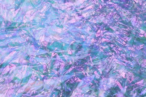  rainbow light refraction  overlay effect on crumpled paper background Stock Photos