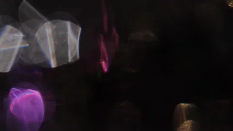 Rainbow lights moving to the left 動画素材 318577789