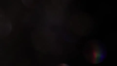 Rainbow lights shining in the dark Stock Footage 318368031