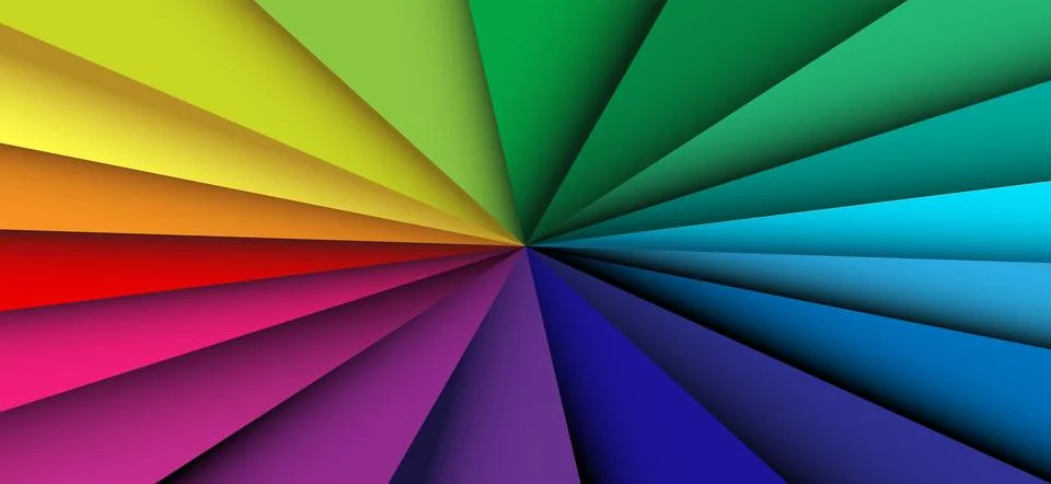 Rainbow lines background for Pride day Illustrazione stock