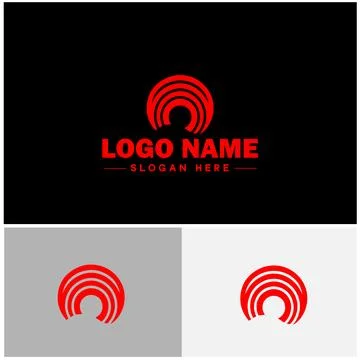 Rainbow logo icon vector for business app icon cloud natural silhouette rai.. Illustrazione stock
