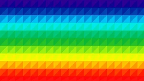 Rainbow Low Poly Vector Background Иллюстрация