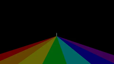 Rainbow Madness Stock Footage 30444090