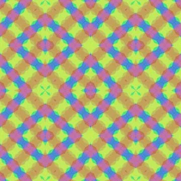 Rainbow mosaic pattern Stock Illustration