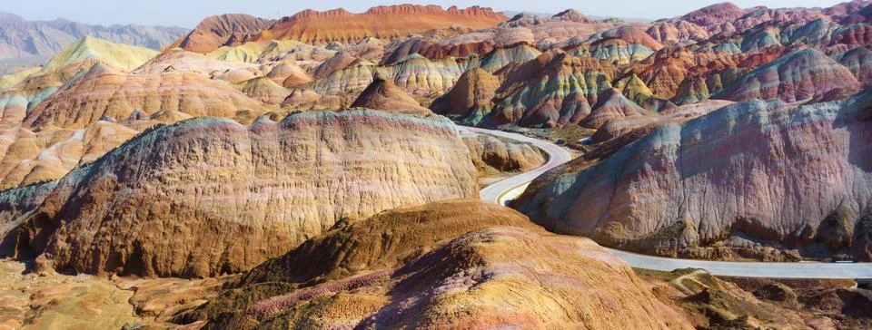 Rainbow mount Stock Photos