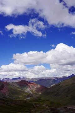 Rainbow Mountain, Cusco, Peru Stock Photos