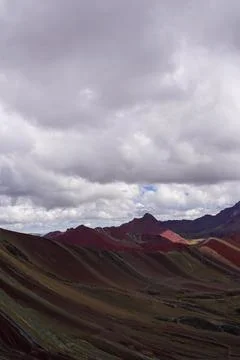 Rainbow Mountain, Cusco, Peru Stock Photos
