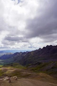 Rainbow Mountain, Cusco, Peru 写真素材