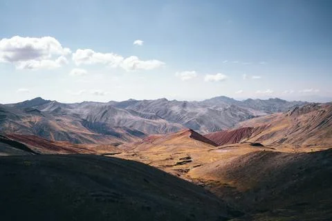 Rainbow Mountain Stock Photos