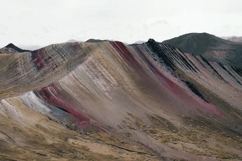 Rainbow Mountain Stock Photos
