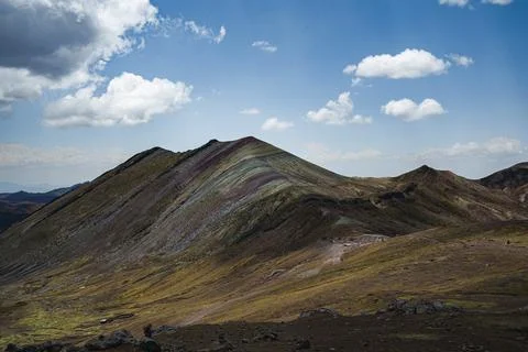 Rainbow Mountain Stock Photos