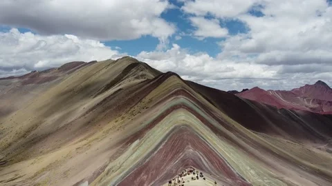 Rainbow mountain4 Stock Footage 170378666
