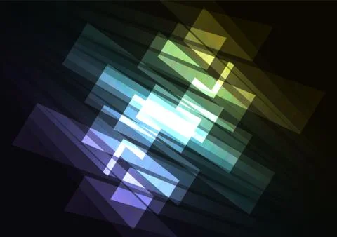 Rainbow multicolor bar reverse abstract background Stock Illustration