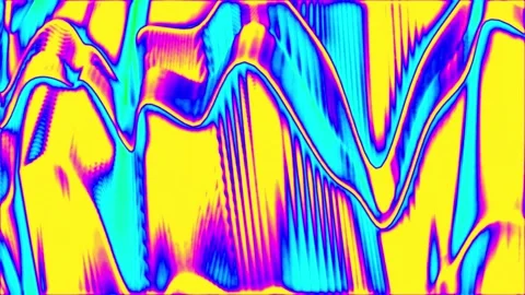Rainbow Neon Glowing Animated Scene Motion Graphics Animation Stock Footage 290089094