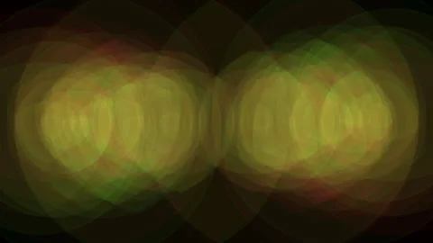 Rainbow Neon Light Rays Symmetric Burst Loop Animation on Black Background, Colo Stock Footage 339911096