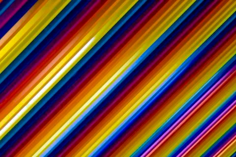 Rainbow neon lines colorfull background ideal desktop Stock Photos