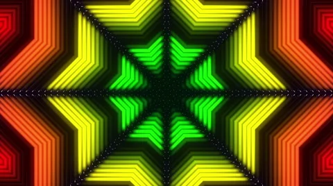 Rainbow Neon Loop 03 Stock-Footage 47367160