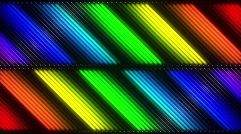 Rainbow Neon Loop Stock-Footage 47329471