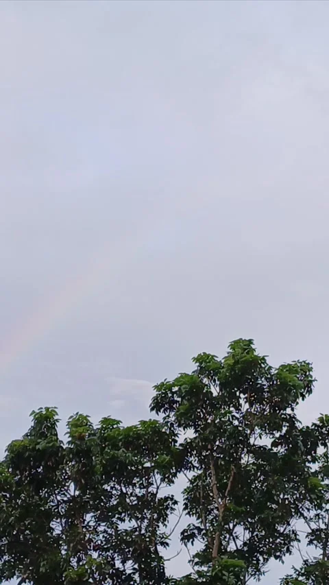 Rainbow at Nong Kho Stock Footage 282516455