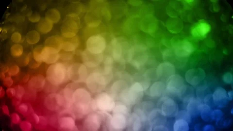 Rainbow Orbs Motion Background Stock Footage 70336156