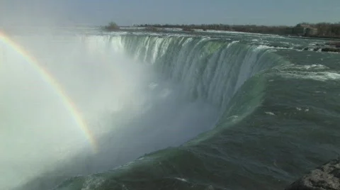 Rainbow over the Niagara Falls Vidéo 687350