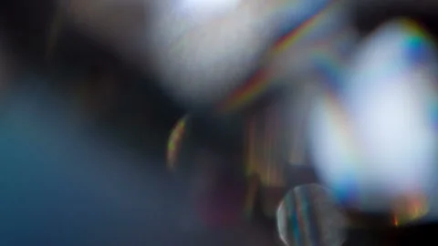 Rainbow Overflows Inside a Diamond HD Pro Stock Footage 119192317