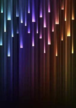 Rainbow overlap pixel speed abstract background Stock Illustration