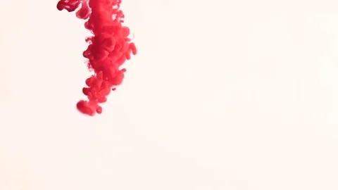 Rainbow paint in water Stock Footage 81071502