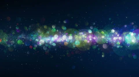 Rainbow particle background 02 Stock Footage 50413086