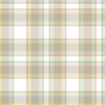 Rainbow Pastel Plaid textured Seamless Pattern Stock Illustration