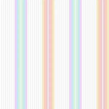 Rainbow Pastel Stripe seamless pattern background in vertical style Stockillustratie