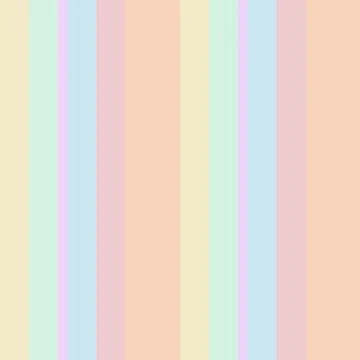 Rainbow Pastel Stripe seamless pattern background in vertical style Stockillustratie