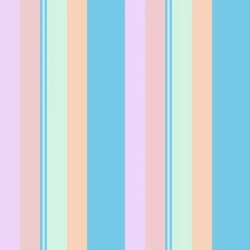Rainbow Pastel Stripe seamless pattern background in vertical style Stockillustratie
