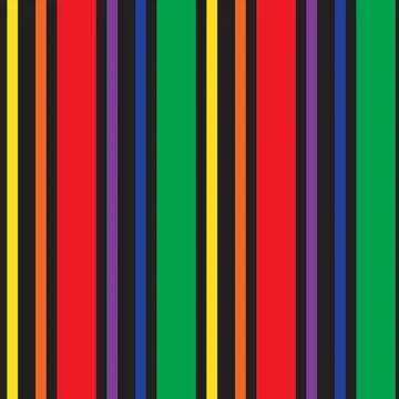 Rainbow Pastel Stripe seamless pattern background in vertical style Stock Illustration