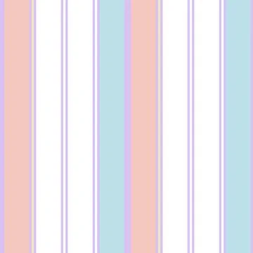 Rainbow Pastel Stripe seamless pattern background in vertical style Illustrazione stock