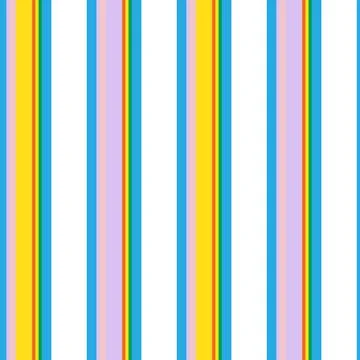 Rainbow Pastel Stripe seamless pattern background in vertical style Illustrazione stock