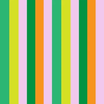 Rainbow Pastel Stripe seamless pattern background in vertical style Stock Illustration